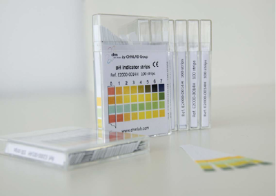 کاغذ pH استریپ 100 عددی، 0-14 اسپانیایی CHM